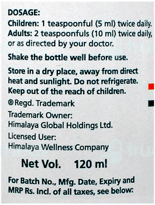 Himalaya Talekt Syrup 120Ml